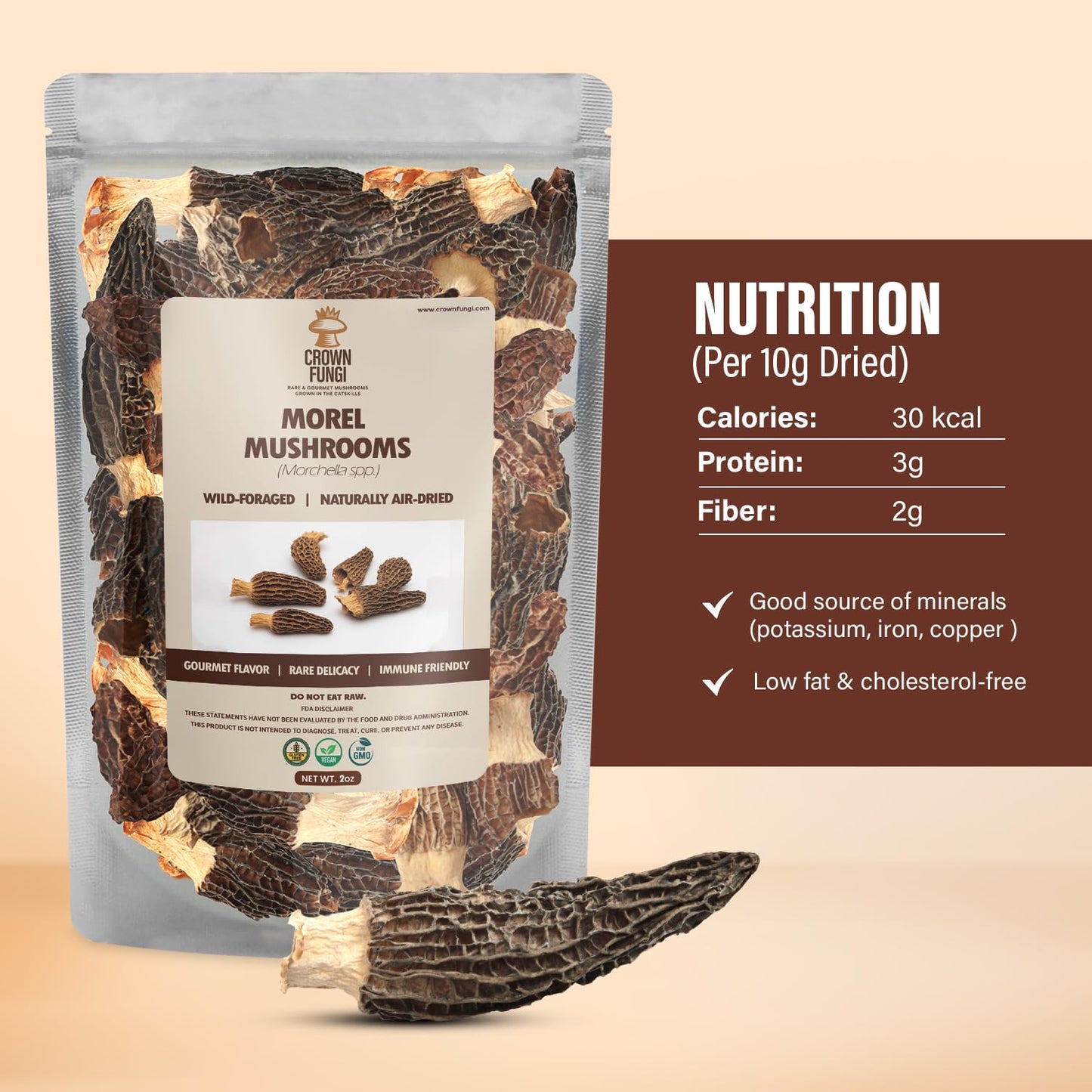 Morel Mushrooms- 2oz