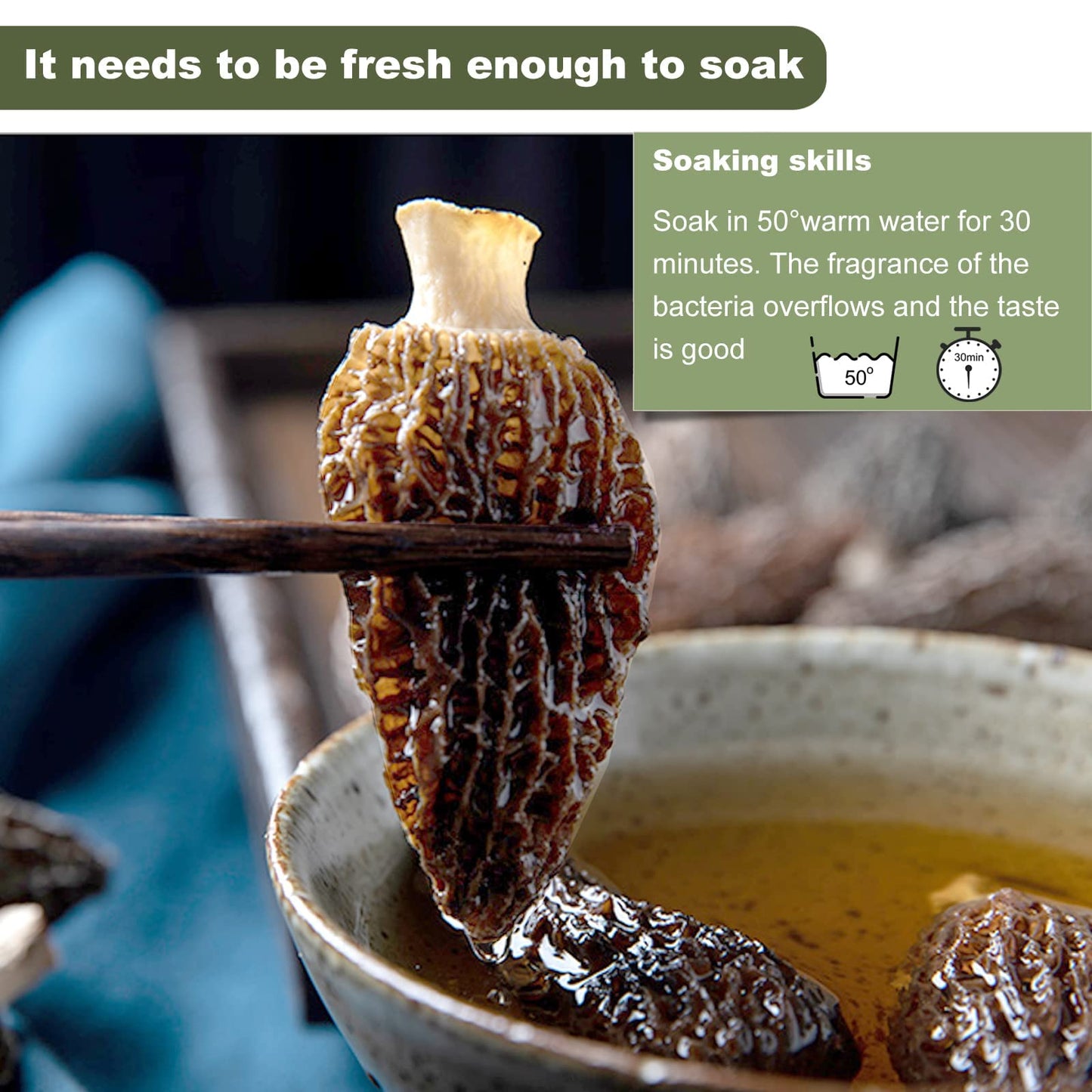 Premium Dried Morels in Tin - 1.0 oz